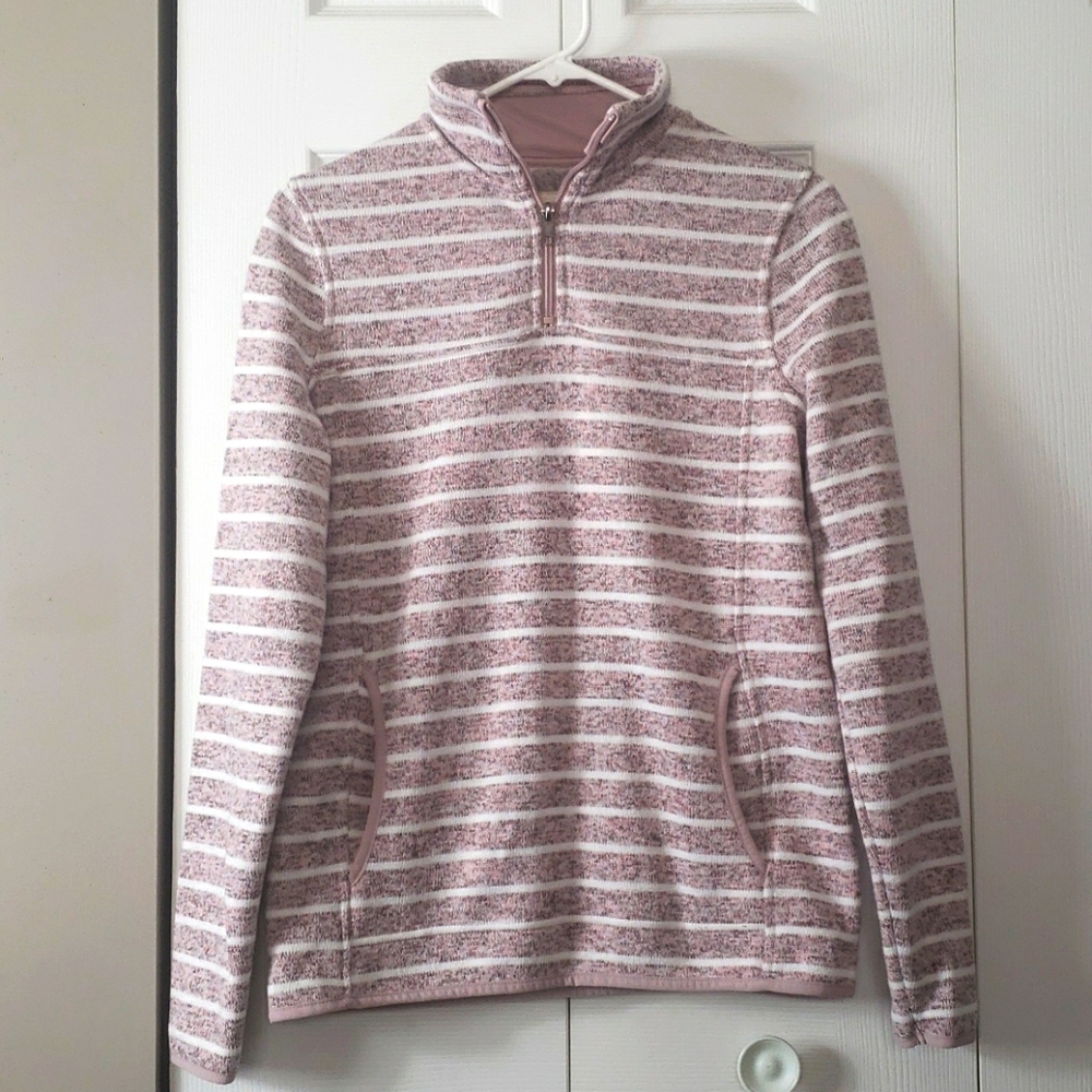 Women's Thread & Supply Pink Stripped Pullover 💓